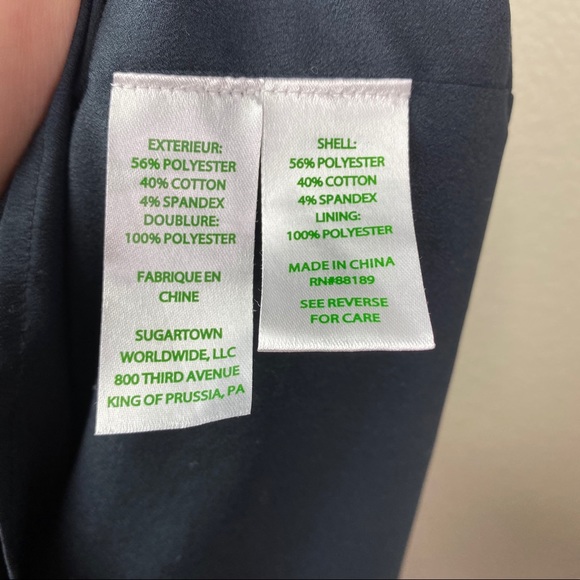 Lilly Pulitzer 8 Black Onyx Sabeen Scallop Dress - Picture 8 of 8